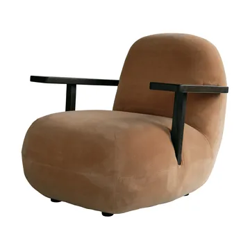 Toe chair poltrona con braccioli - Coffee black oak-desert - 101 Copenhagen
