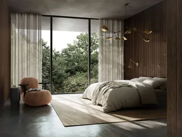 Toe chair poltrona con braccioli - Coffee black oak-desert - 101 Copenhagen