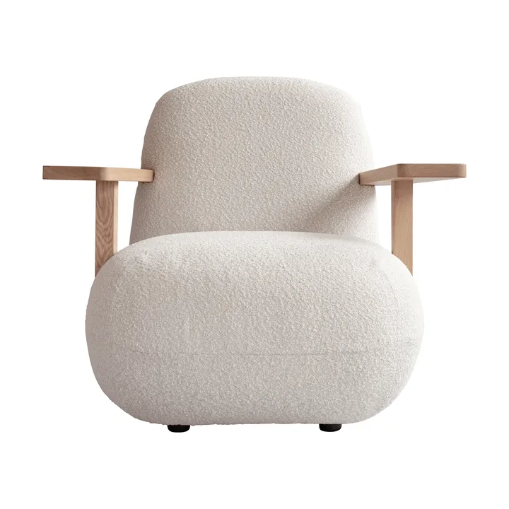 Toe chair poltrona con braccioli - Natural oak-off white - 101 Copenhagen