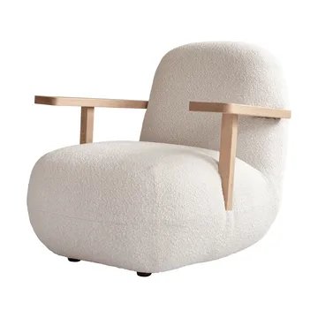 Toe chair poltrona con braccioli - Natural oak-off white - 101 Copenhagen
