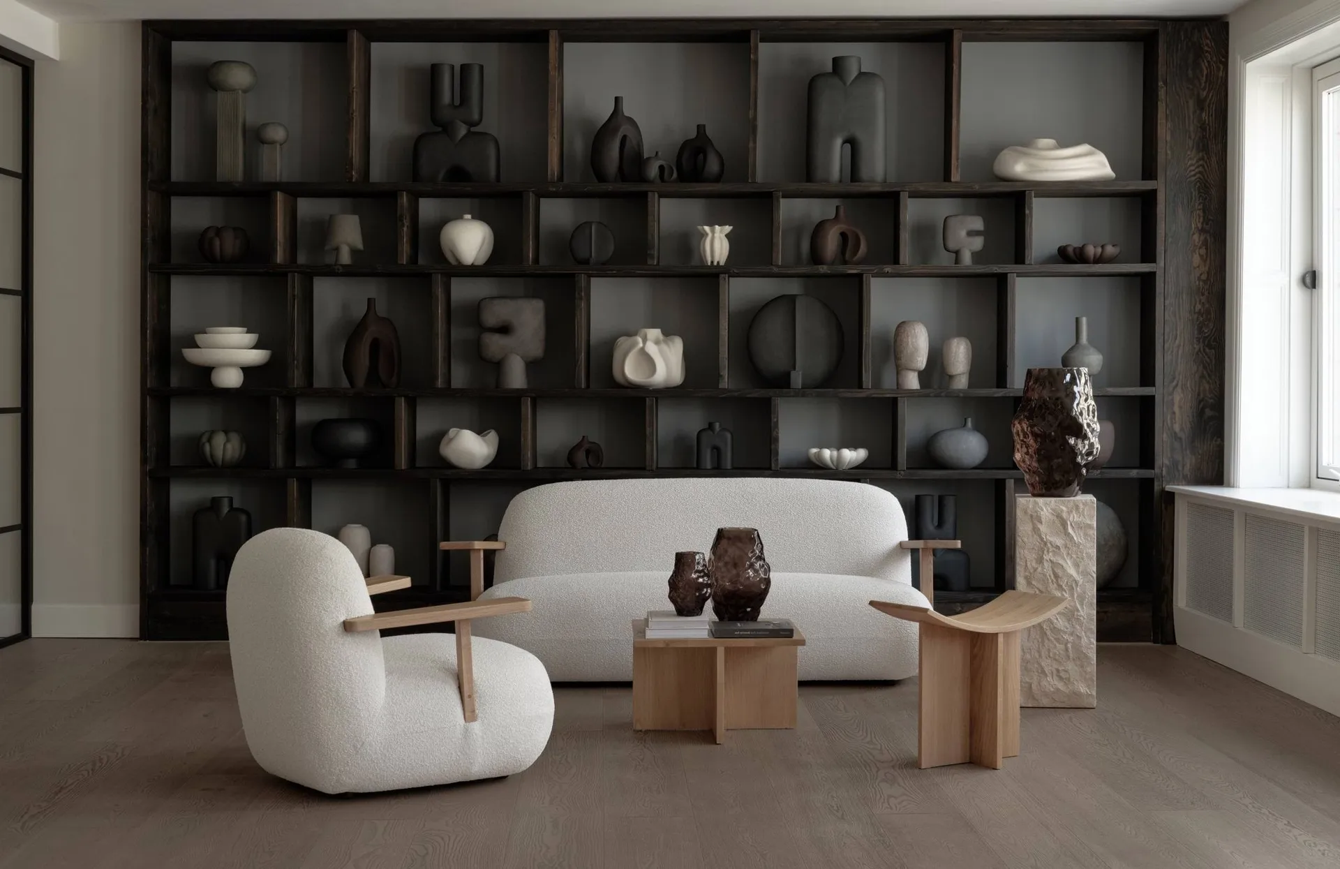 Toe Sofa, Natural oak-off white 101 Copenhagen