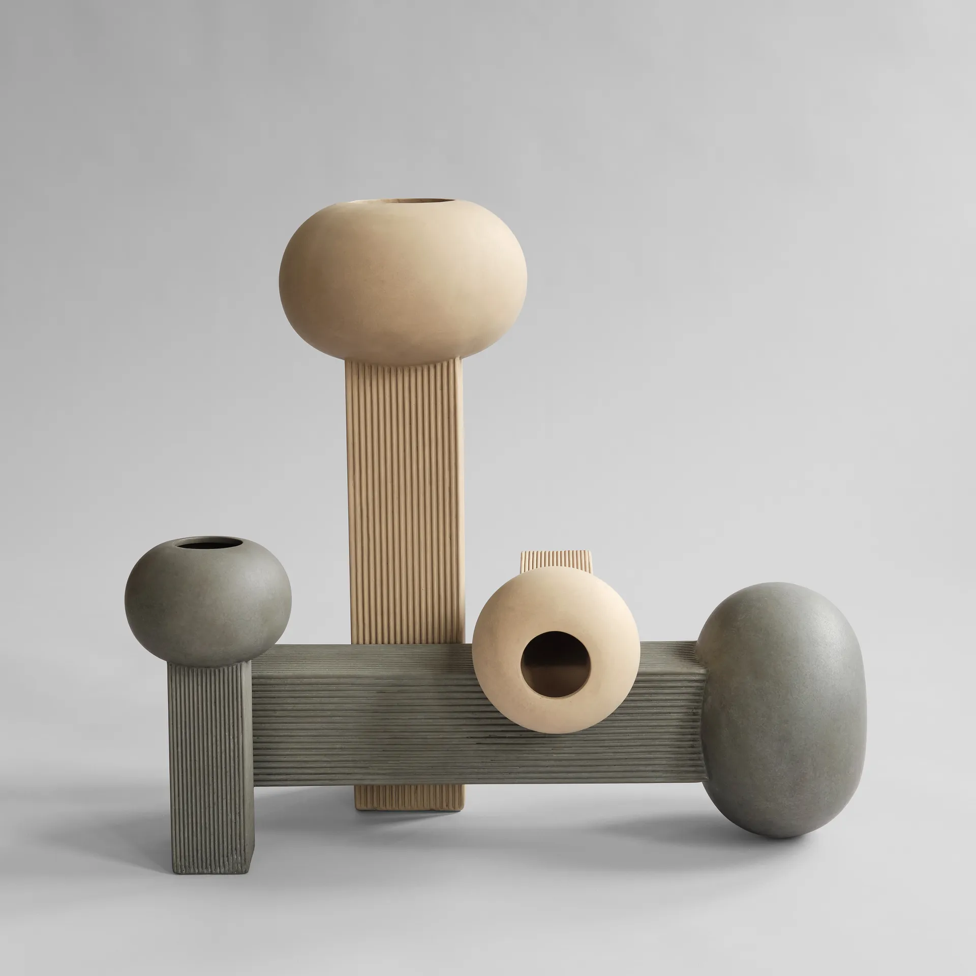 Vaso Empire Ø 24 cm, Sabbia 101 Copenhagen