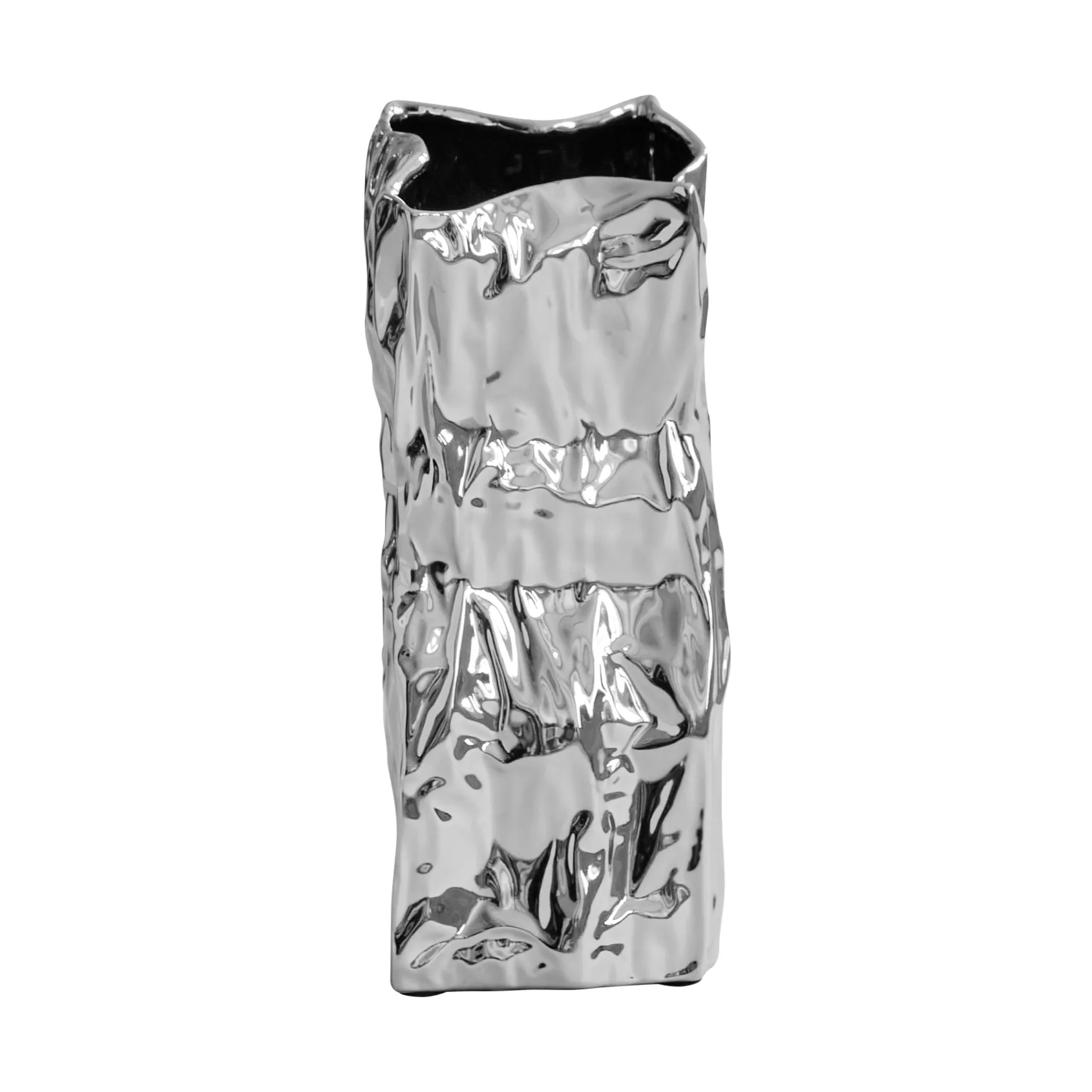 Vaso Kami medio 35x16 cm, Cromo 101 Copenhagen
