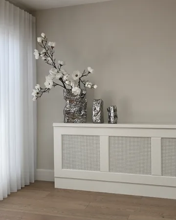 Vaso Kami mini 25x13 cm - Cromo - 101 Copenhagen