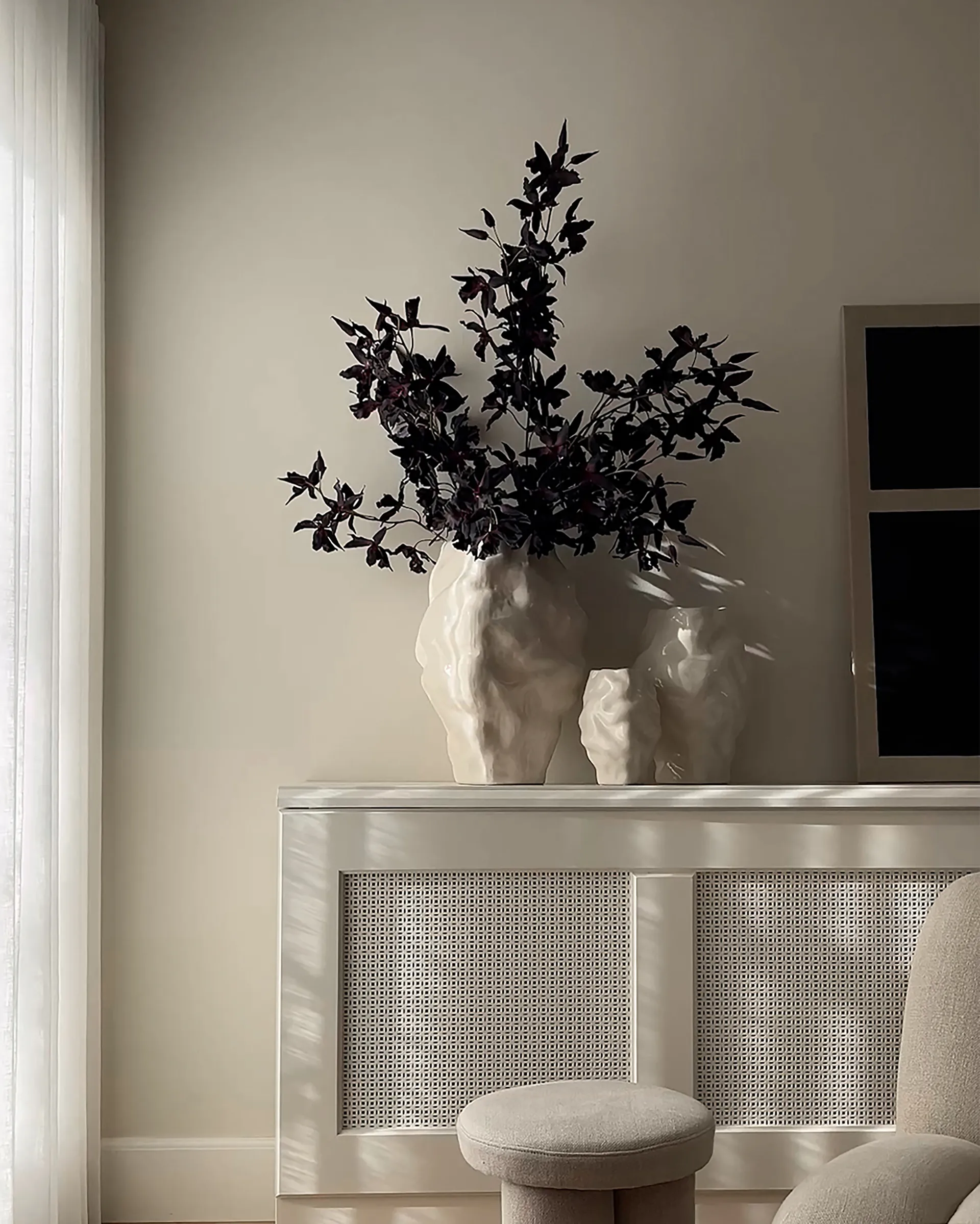 Vaso Katachi mini, High glaze birch 101 Copenhagen