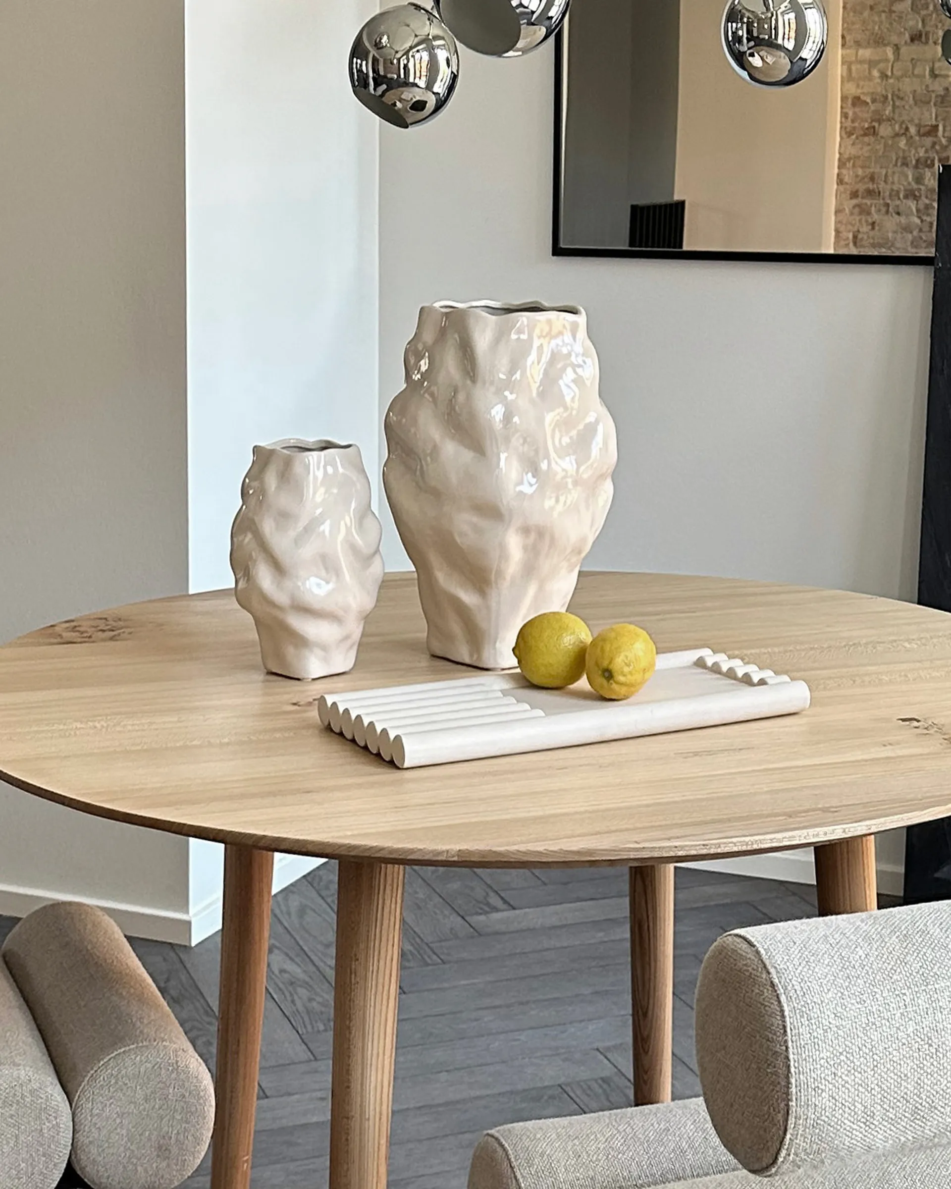 Vaso Katachi mini, High glaze birch 101 Copenhagen