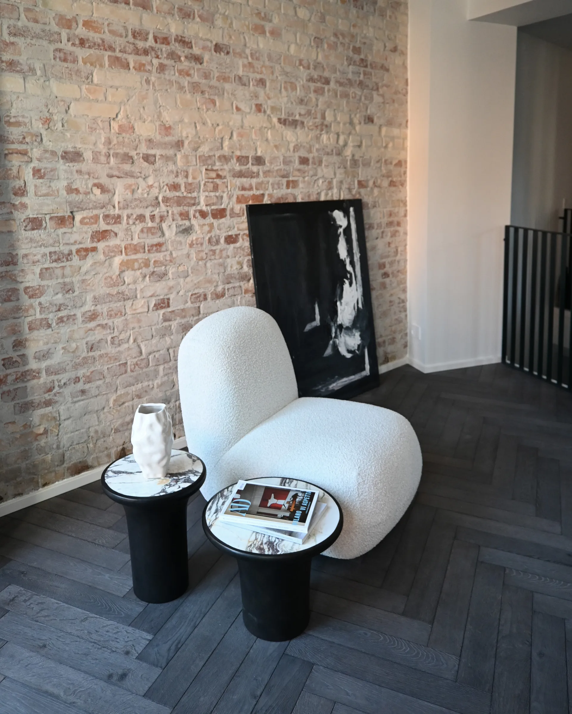 Vaso Katachi mini, High glaze birch 101 Copenhagen