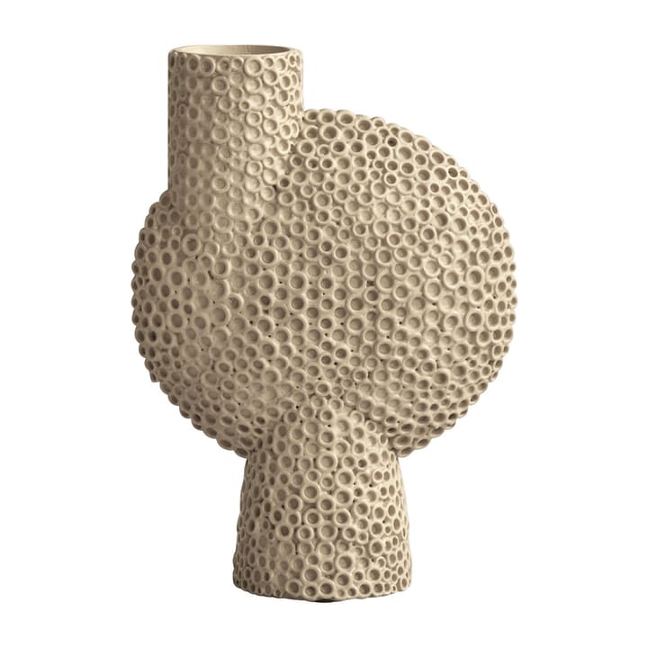 Vaso sferico Shisen Bubl medio, 25,5 cm - Sabbia - 101 Copenhagen