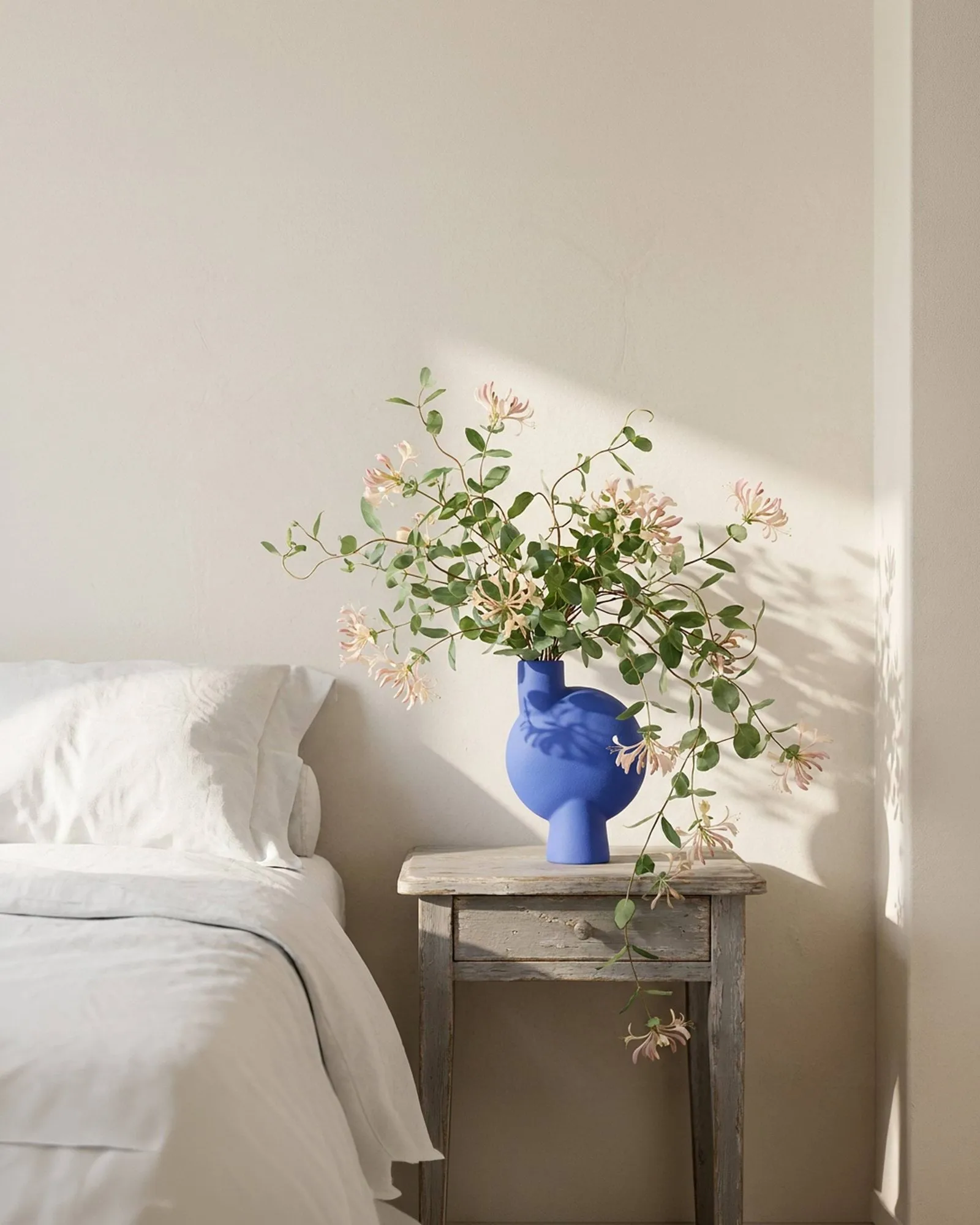 Vaso Sphere Bubl Medio, Marrakech blue 101 Copenhagen