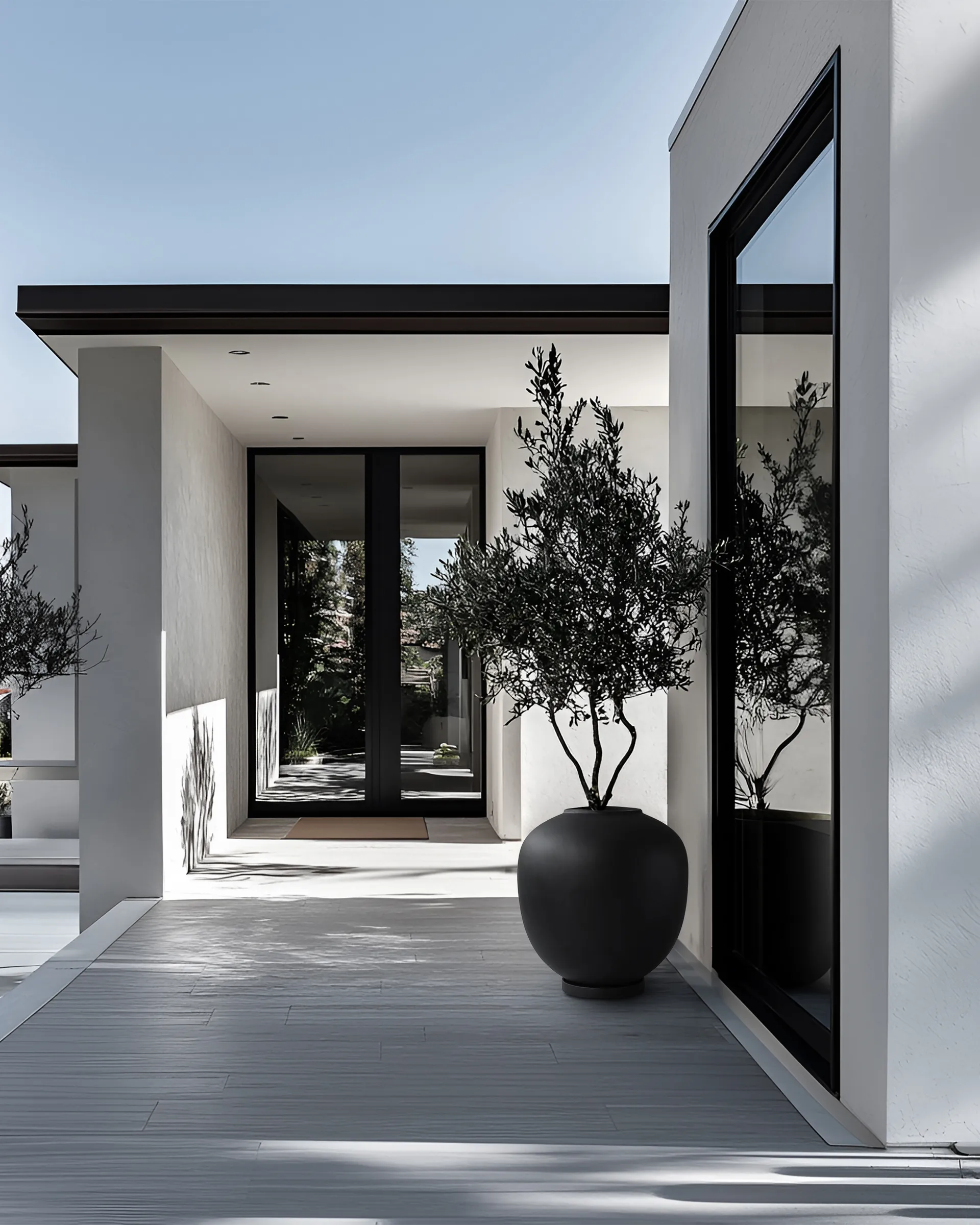 Vaso Sunao Grande 55 cm, Nero 101 Copenhagen