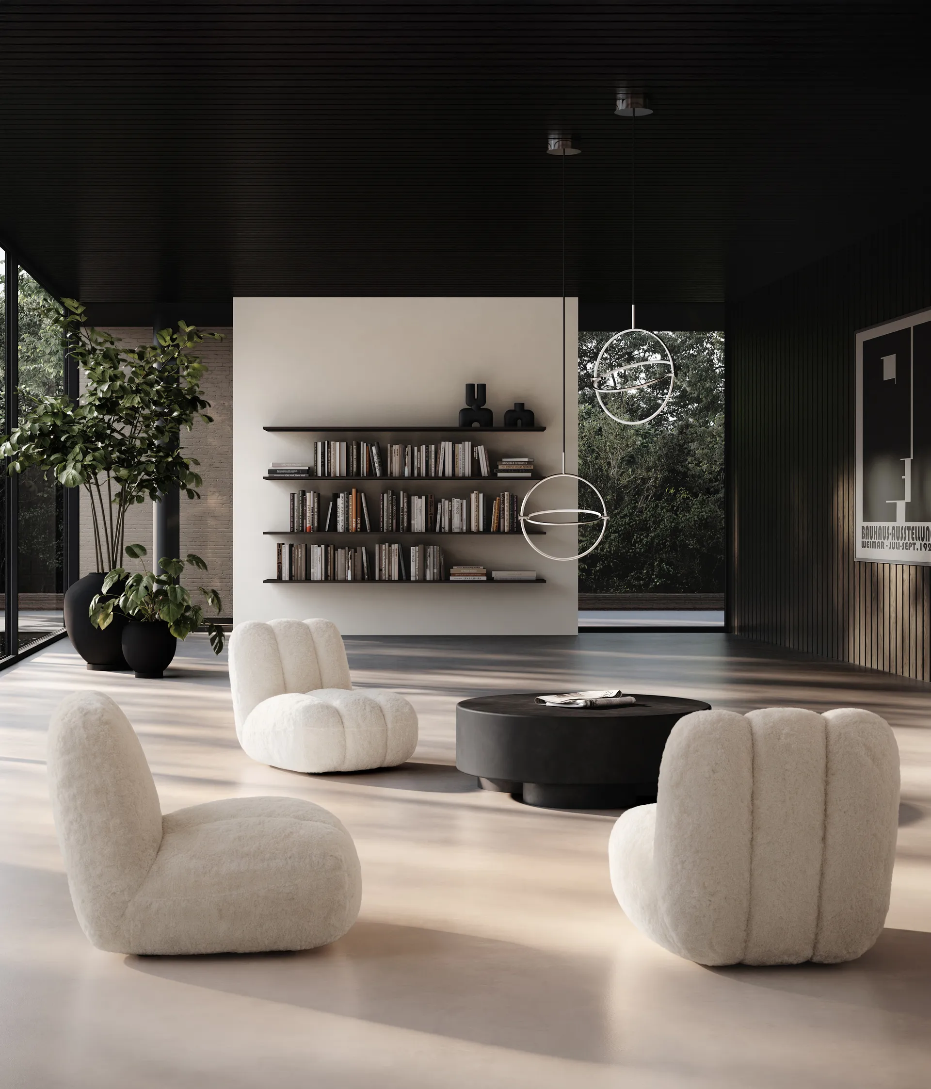 Vaso Sunao Grande 55 cm, Nero 101 Copenhagen