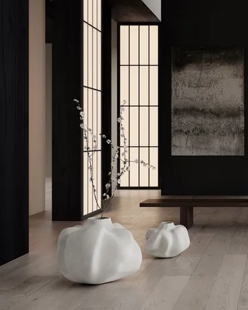 Vaso Wabi Medio 29 cm - Betulla - 101 Copenhagen