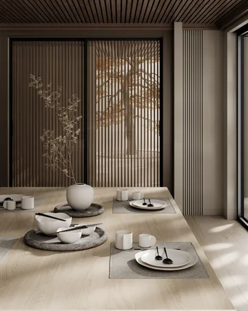 Vassoio Enkei medio 30x30 cm - Terra - 101 Copenhagen