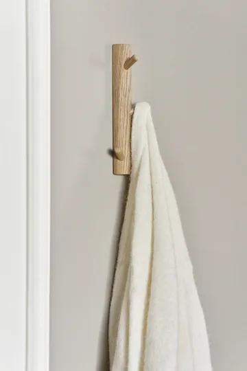 Allsarp lista appendiabiti verticale 3 ganci - Rovere - 1898