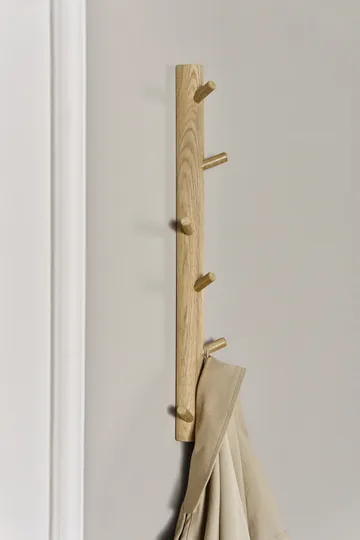 Allsarp listello appendiabiti verticale 6 ganci - Rovere - 1898