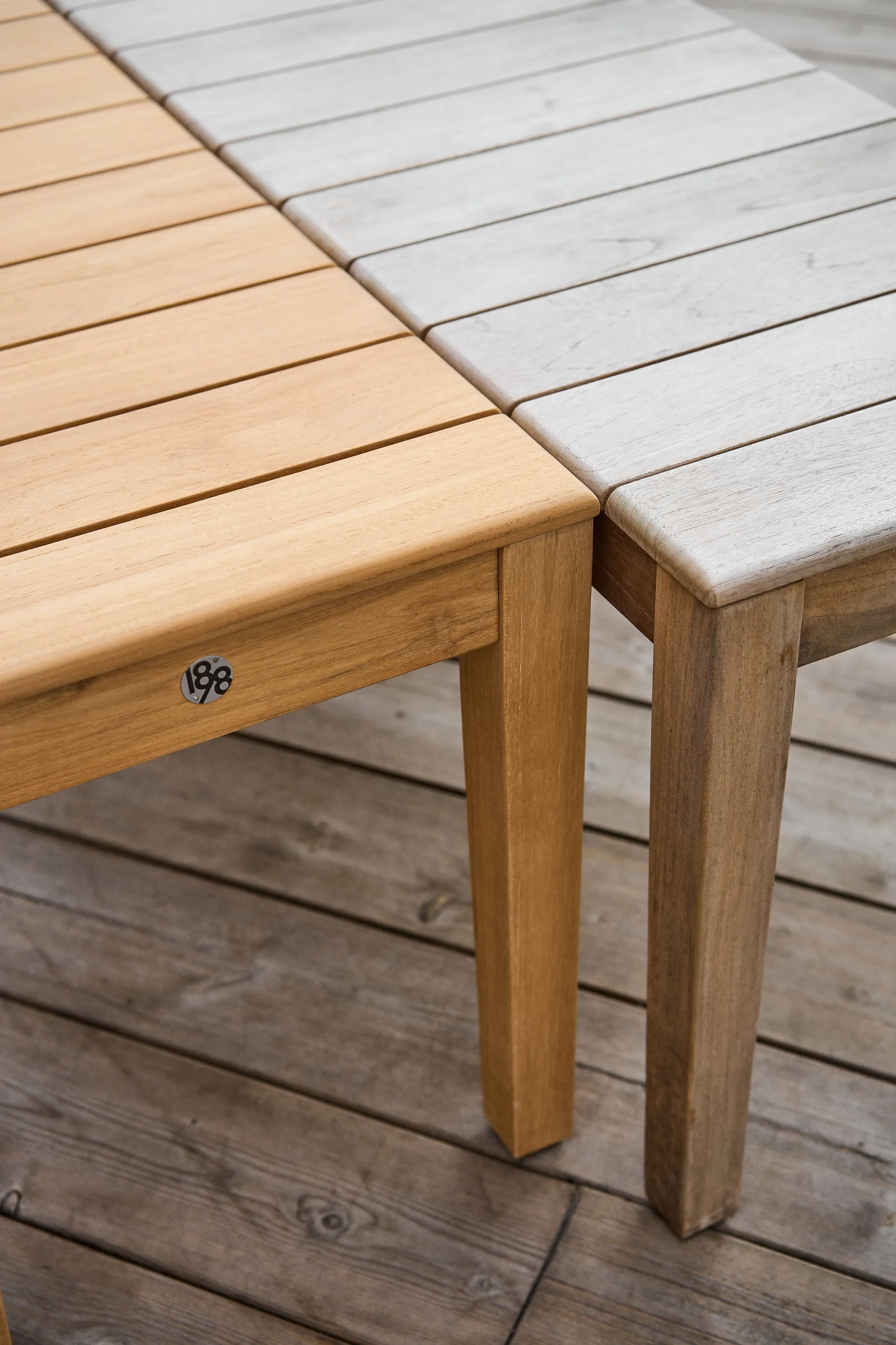 Cassapanca Sköndal 85x40x45 cm, Teak 1898