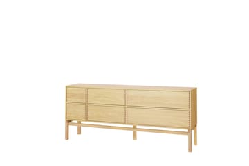 Credenza Hylte, 6 cassetti, 172x73 cm - Rovere - 1898