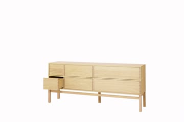 Credenza Hylte, 6 cassetti, 172x73 cm - Rovere - 1898