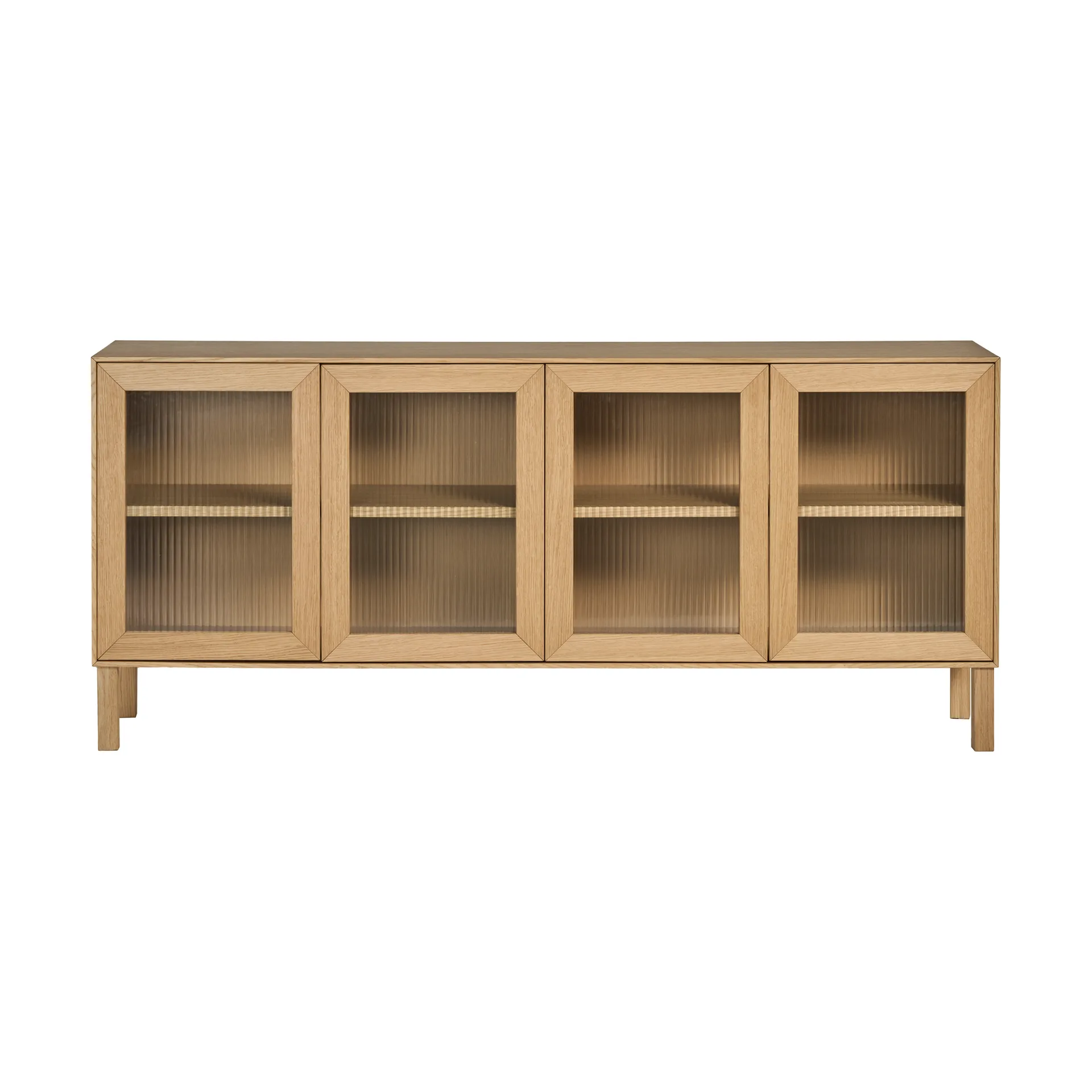 Credenza Lid, Rovere pigmentato bianco 1898