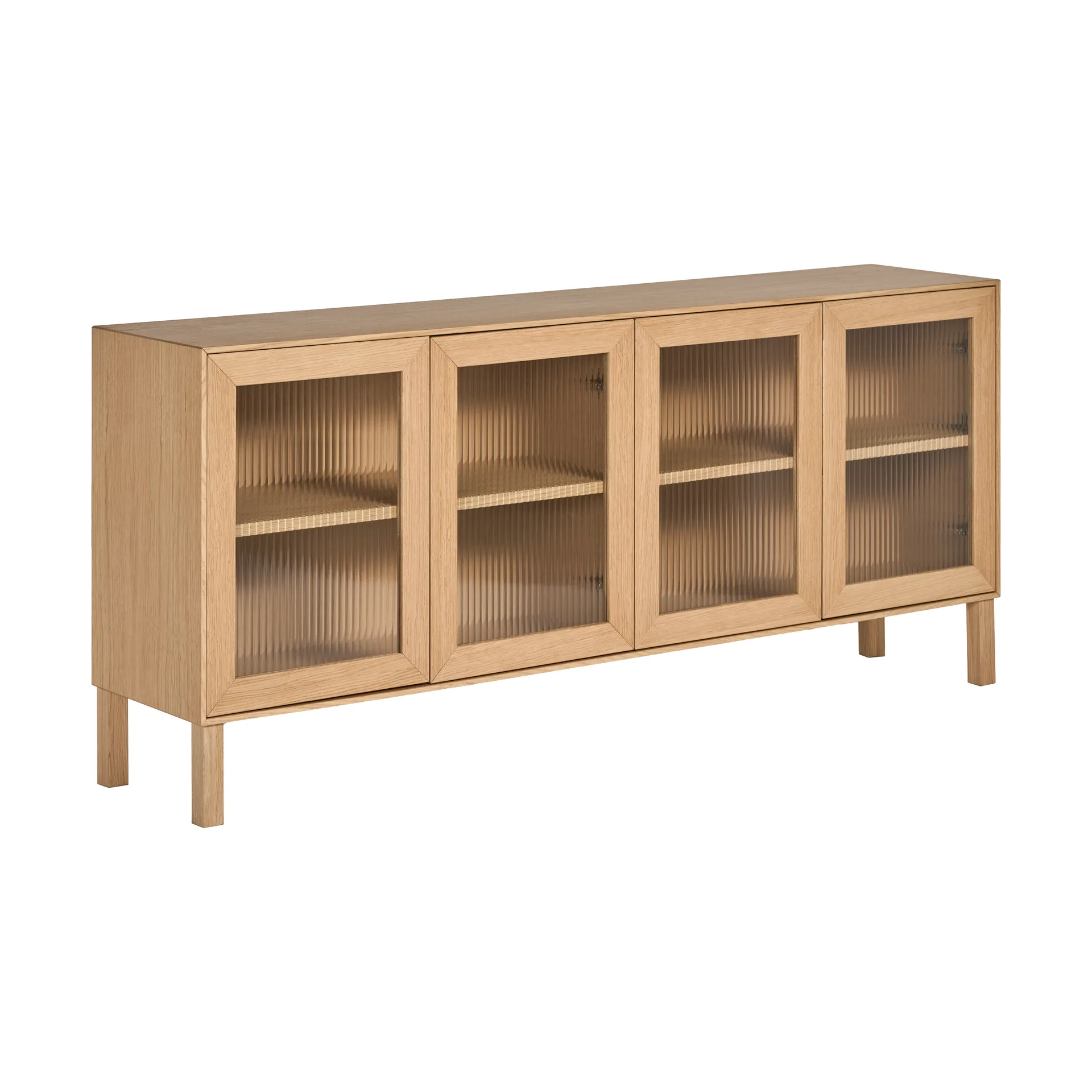 Credenza Lid, Rovere pigmentato bianco 1898