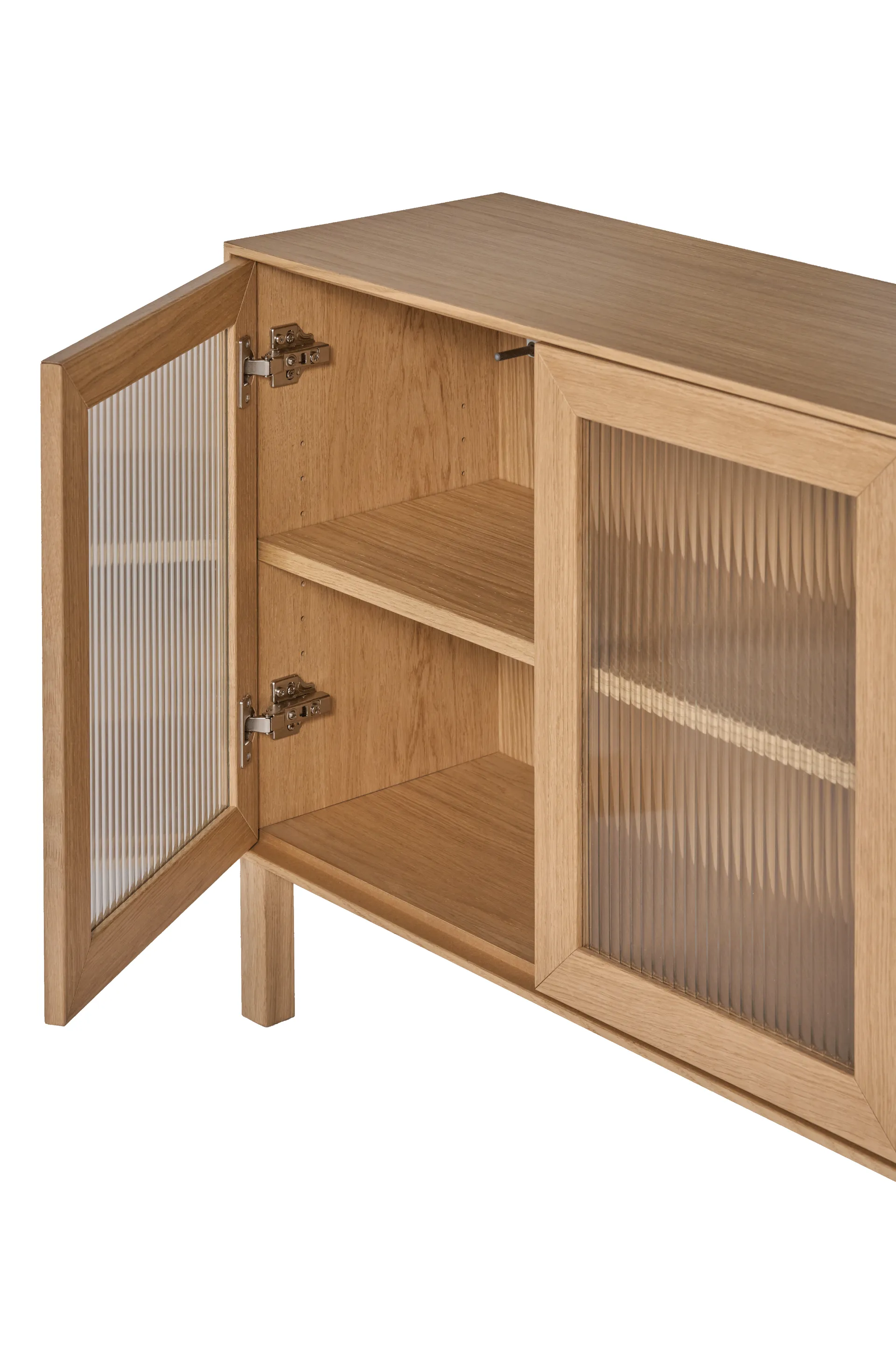 Credenza Lid, Rovere pigmentato bianco 1898