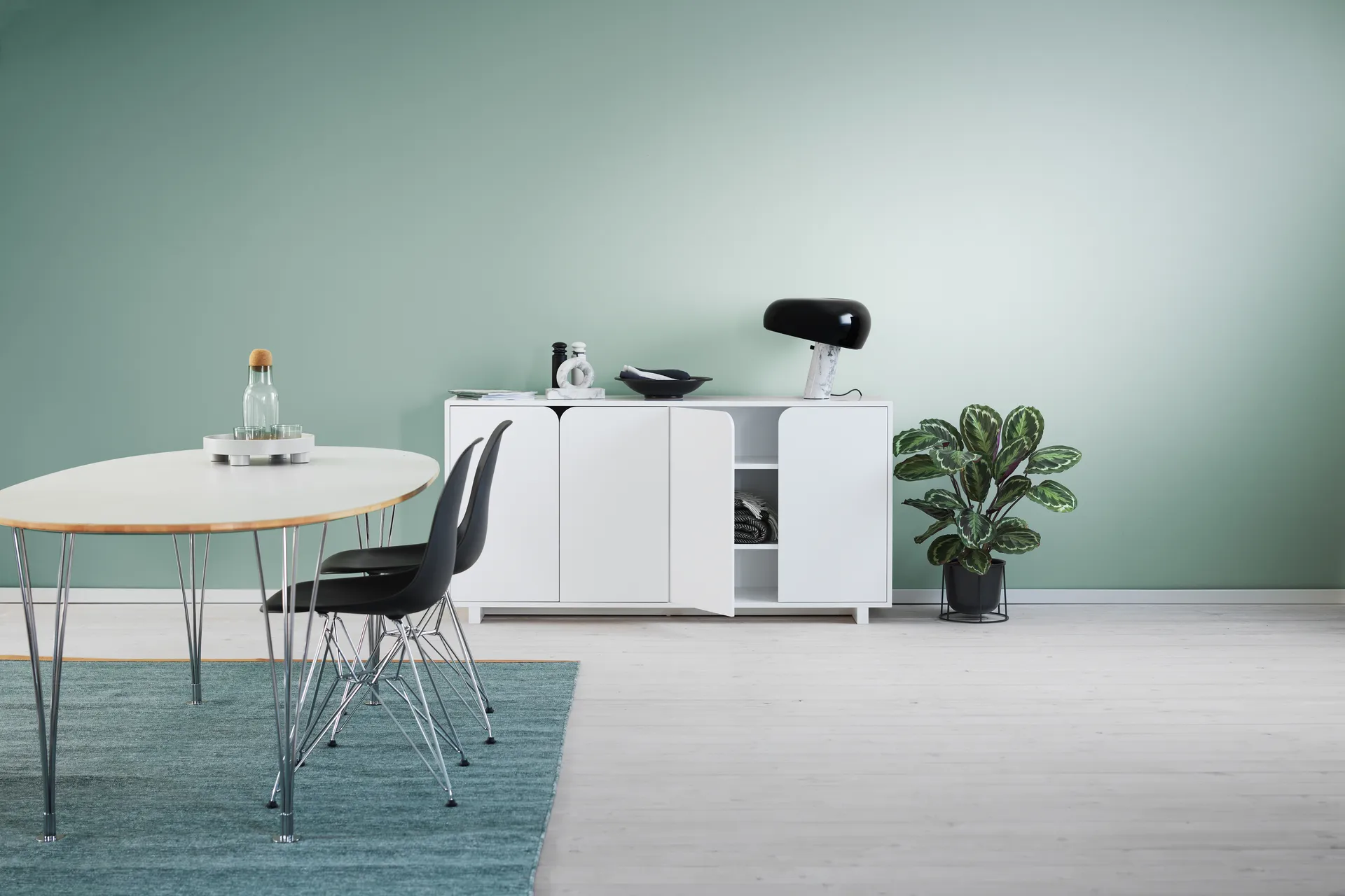 Credenza Vidja, Bianco 1898