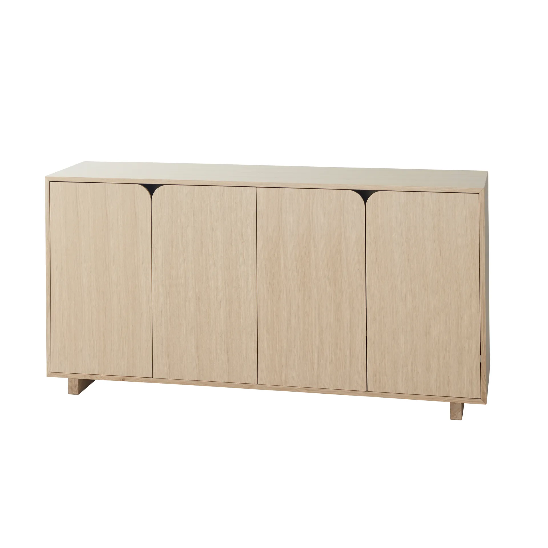 Credenza Vidja, Rovere pigmentato bianco 1898