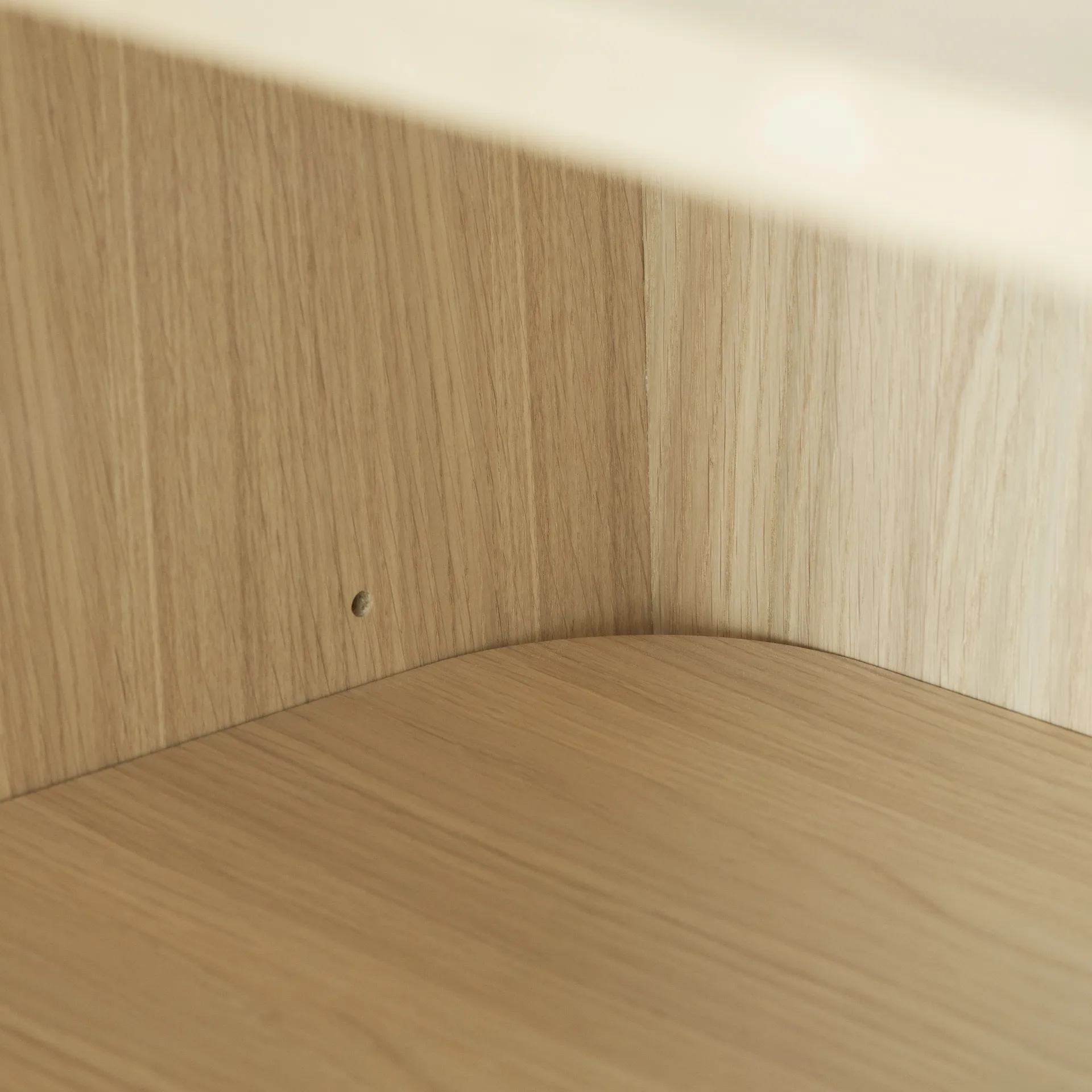 Credenza Vidja, Rovere pigmentato bianco 1898