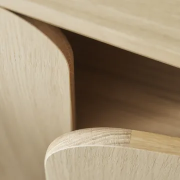 Credenza Vidja - Rovere pigmentato bianco - 1898