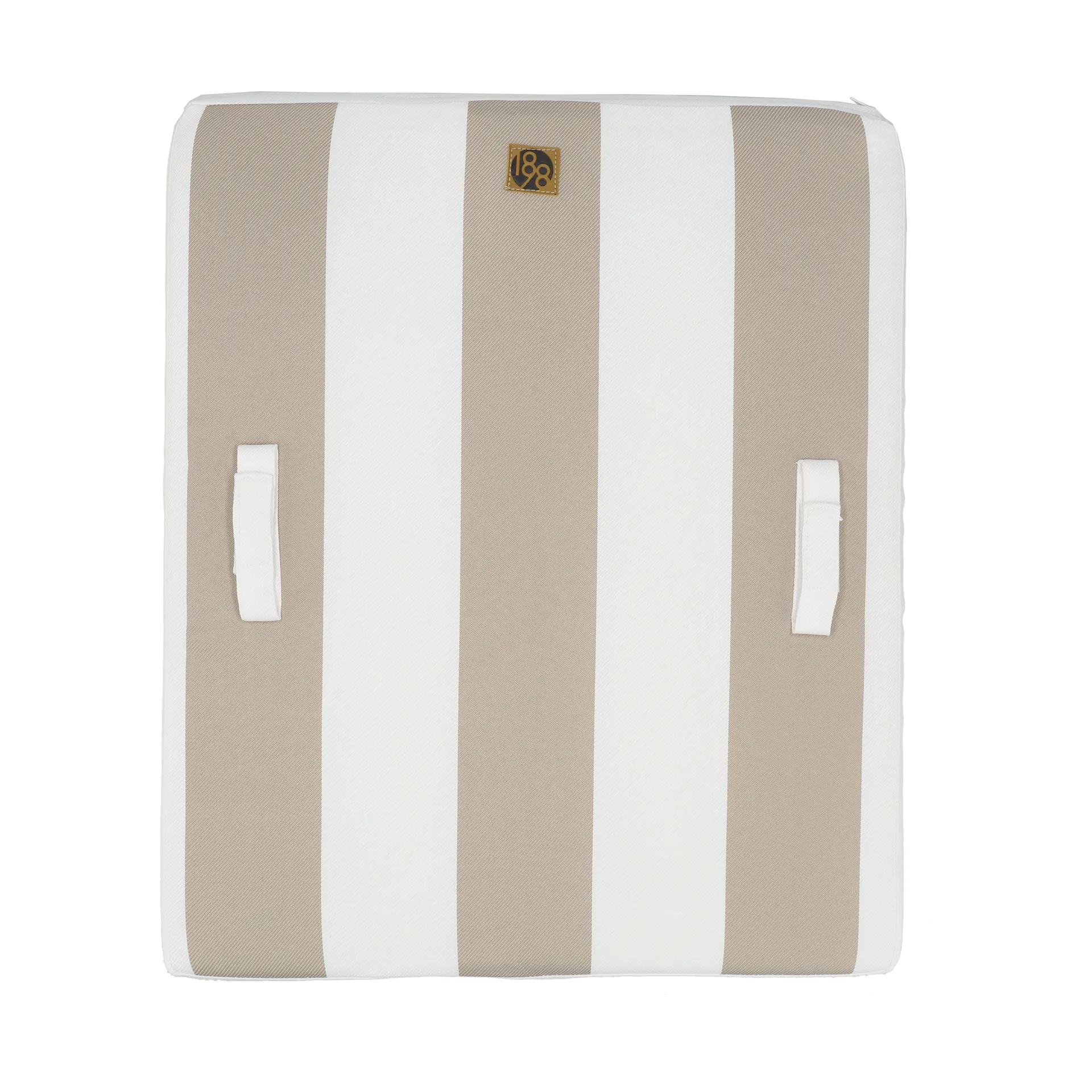 Cuscino per seduta Holma, Taupe striped, 41x49 cm 1898