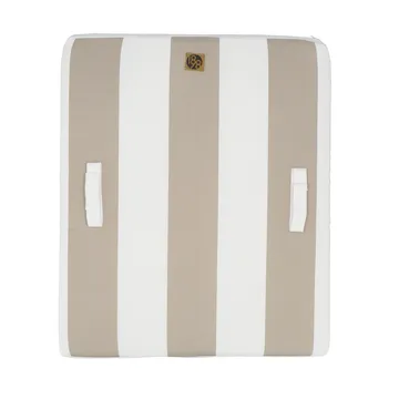Cuscino per seduta Holma - Taupe striped, 41x49 cm - 1898