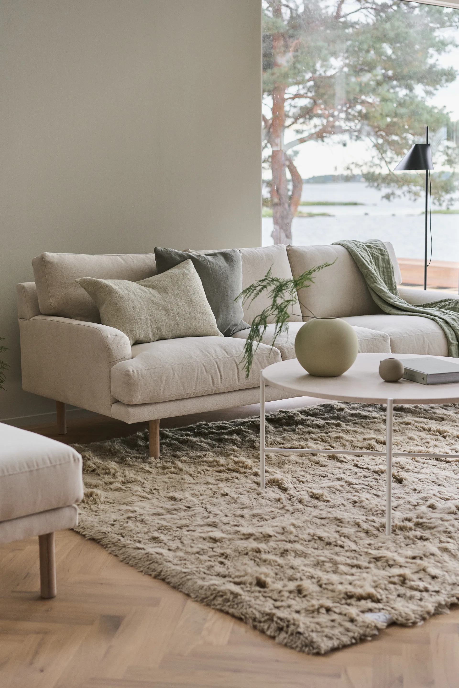 Divano 3 posti Lidnäs, Caleido beige 1898