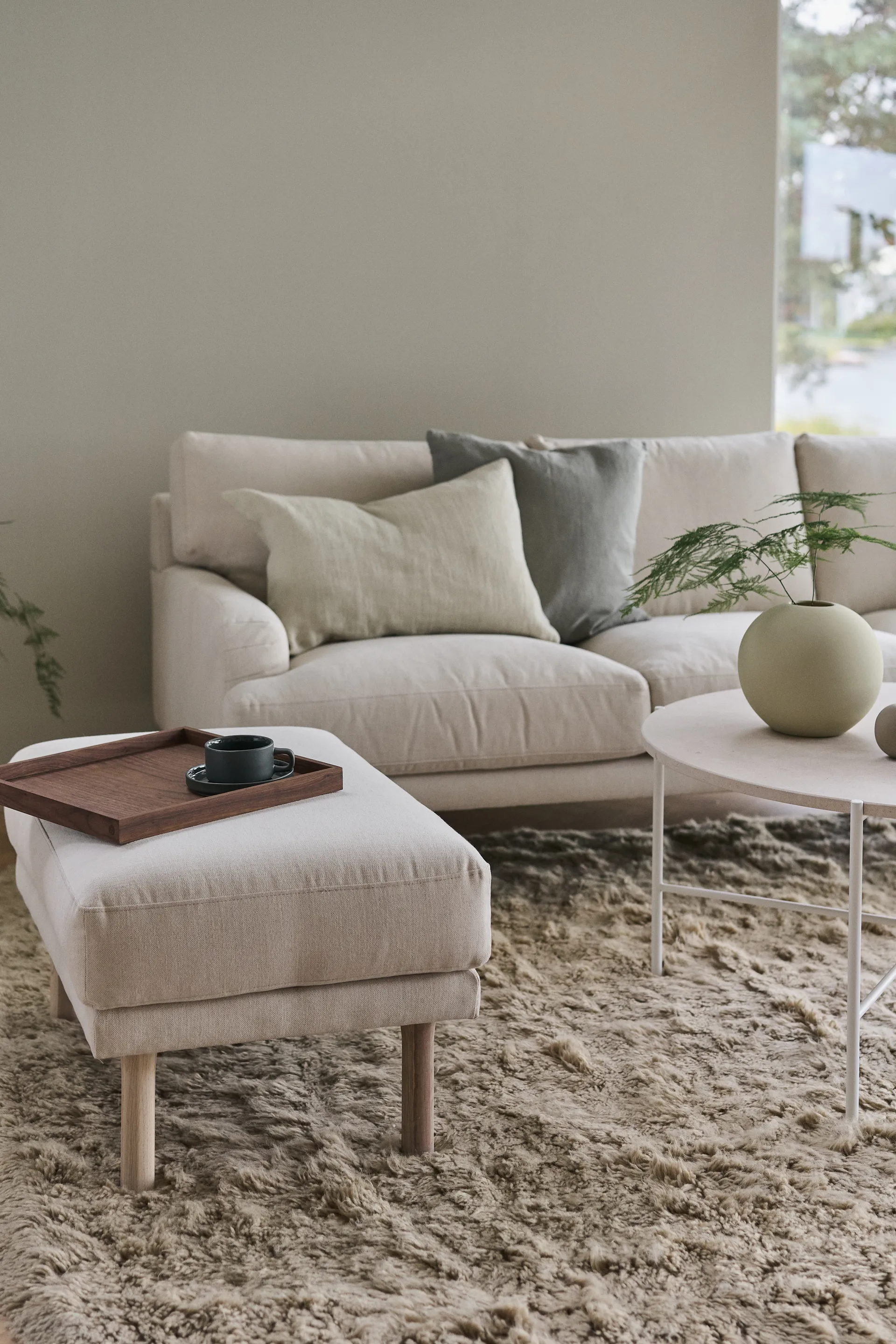 Divano 3 posti Lidnäs, Caleido beige 1898