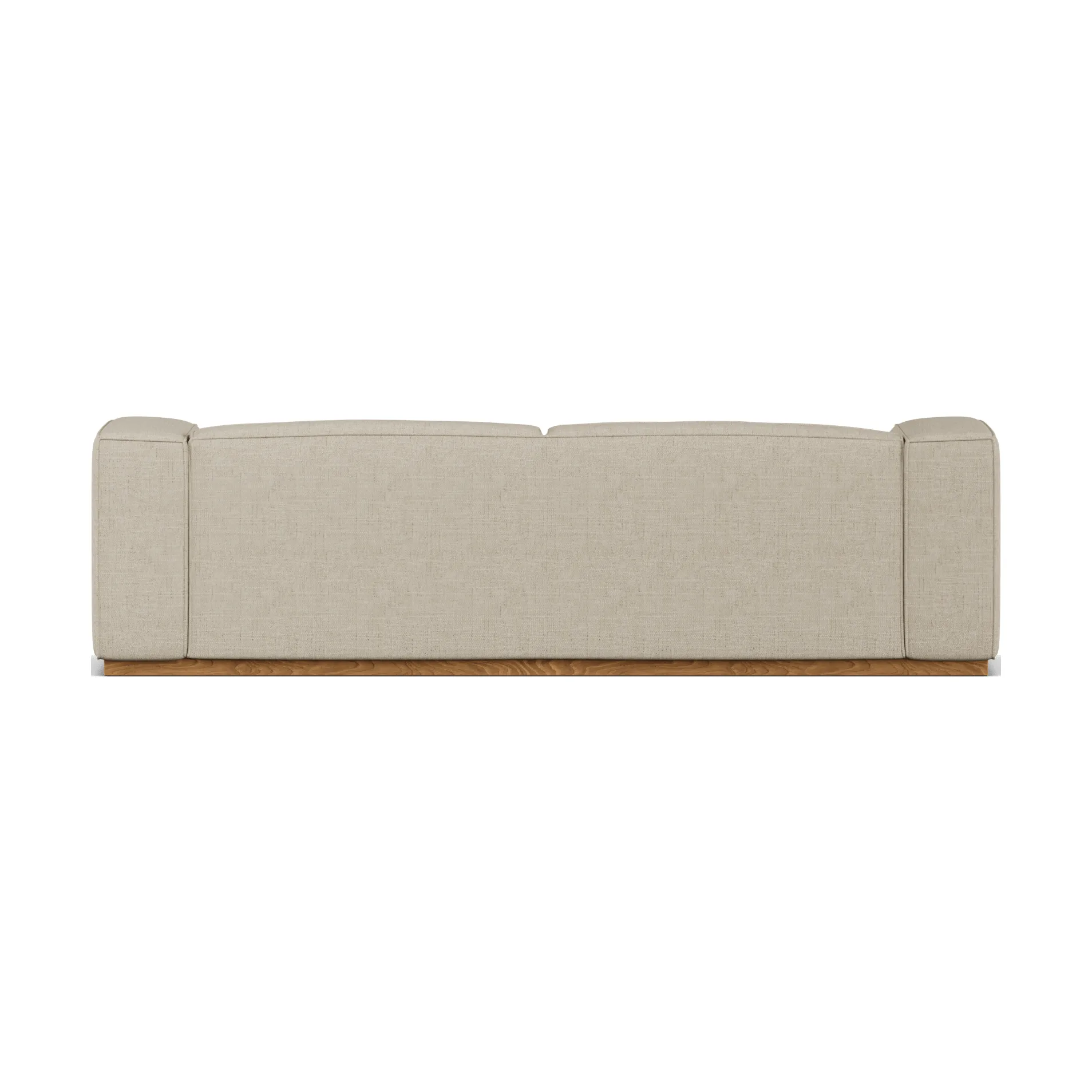 Divano Bergsdal, Bern beige 0341-Frassino tinto rovere, 3 sedute 1898