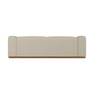 Divano Bergsdal - Bern beige 0341-Frassino tinto rovere, 3 sedute - 1898