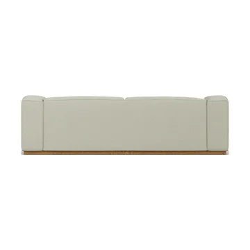 Divano Bergsdal - Luisa beige 3981-Frassino tinto rovere, 3 sedute - 1898