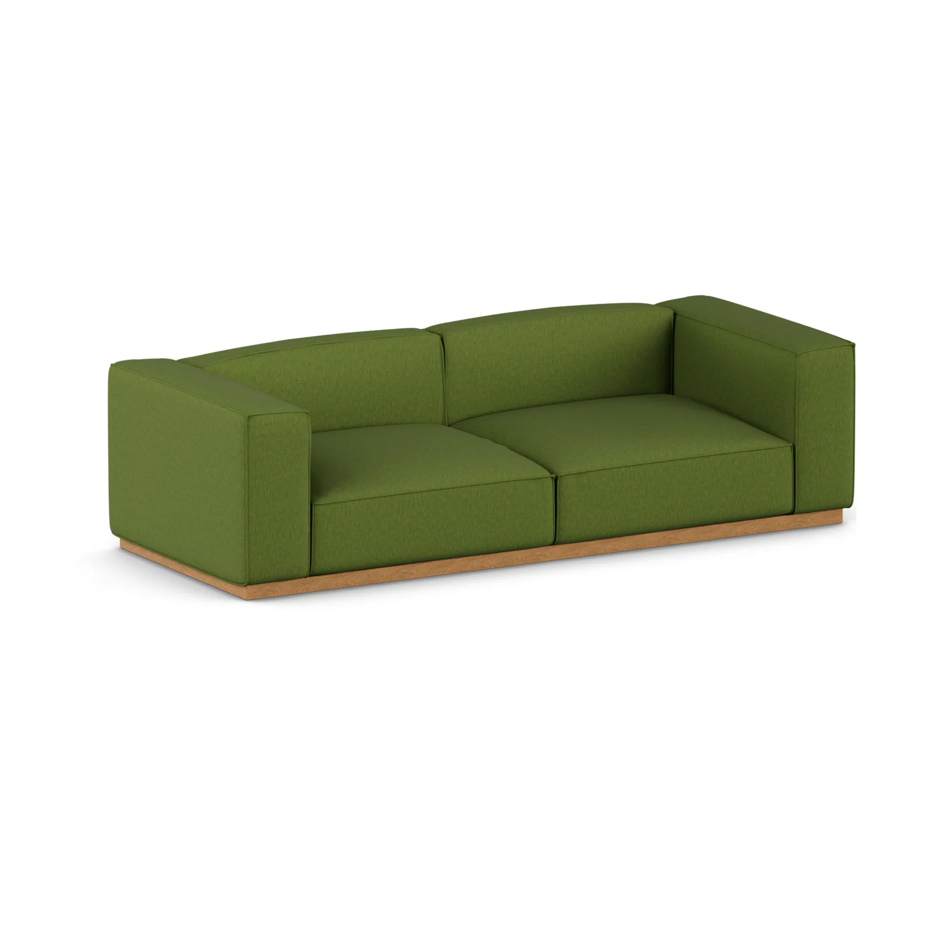 Divano Bergsdal, Luisa green 3975-Frassino tinto rovere, 3 sedute 1898