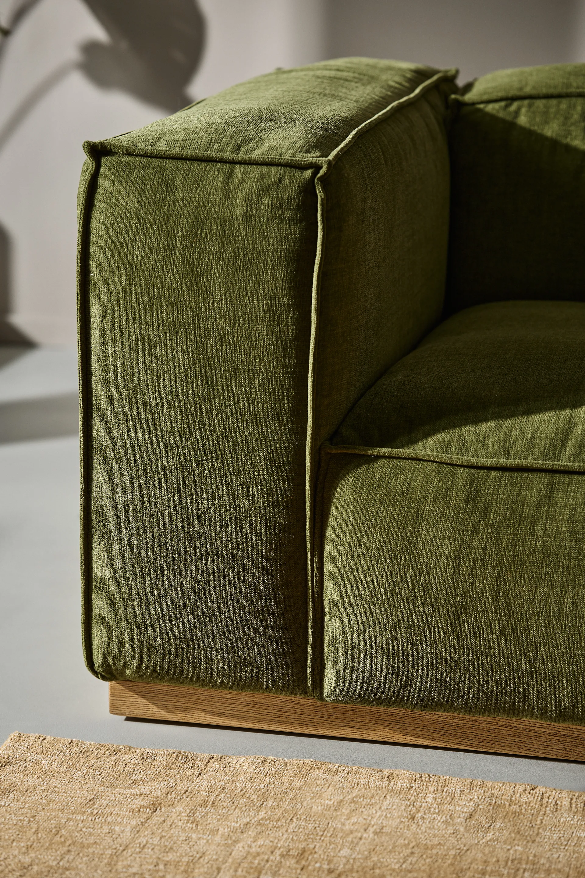 Divano Bergsdal, Luisa green 3975-Frassino tinto rovere, 3 sedute 1898