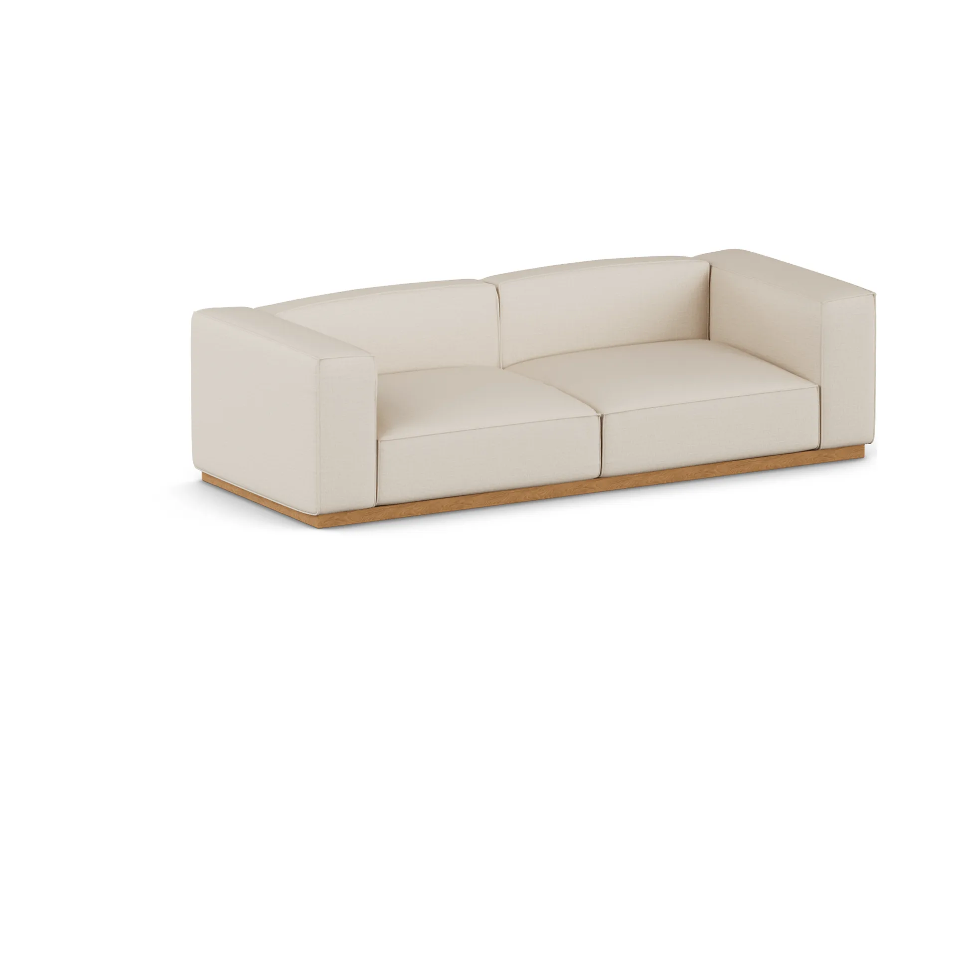 Divano Bergsdal, Same Beige 6670-tinto rovere, 3 posti 1898