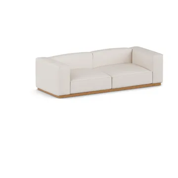 Divano Bergsdal - Same Off White 6671-tinto rovere, 3 posti - 1898
