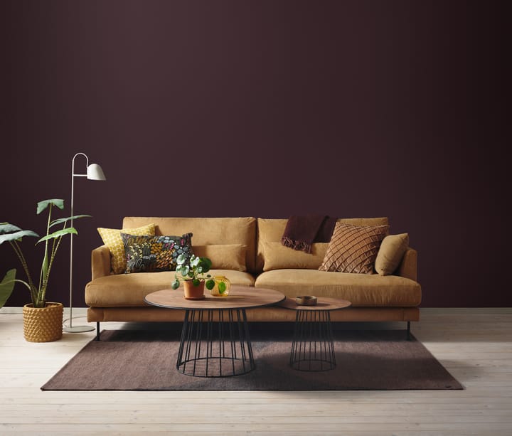 Divano Bredhult a 3 posti con gambe in metallo, Jump 1959 miele 1898