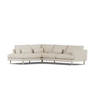 Divano Bredhult - Jump Beige 1956-rovere oliato bianco, 3 sedute A2 - 1898