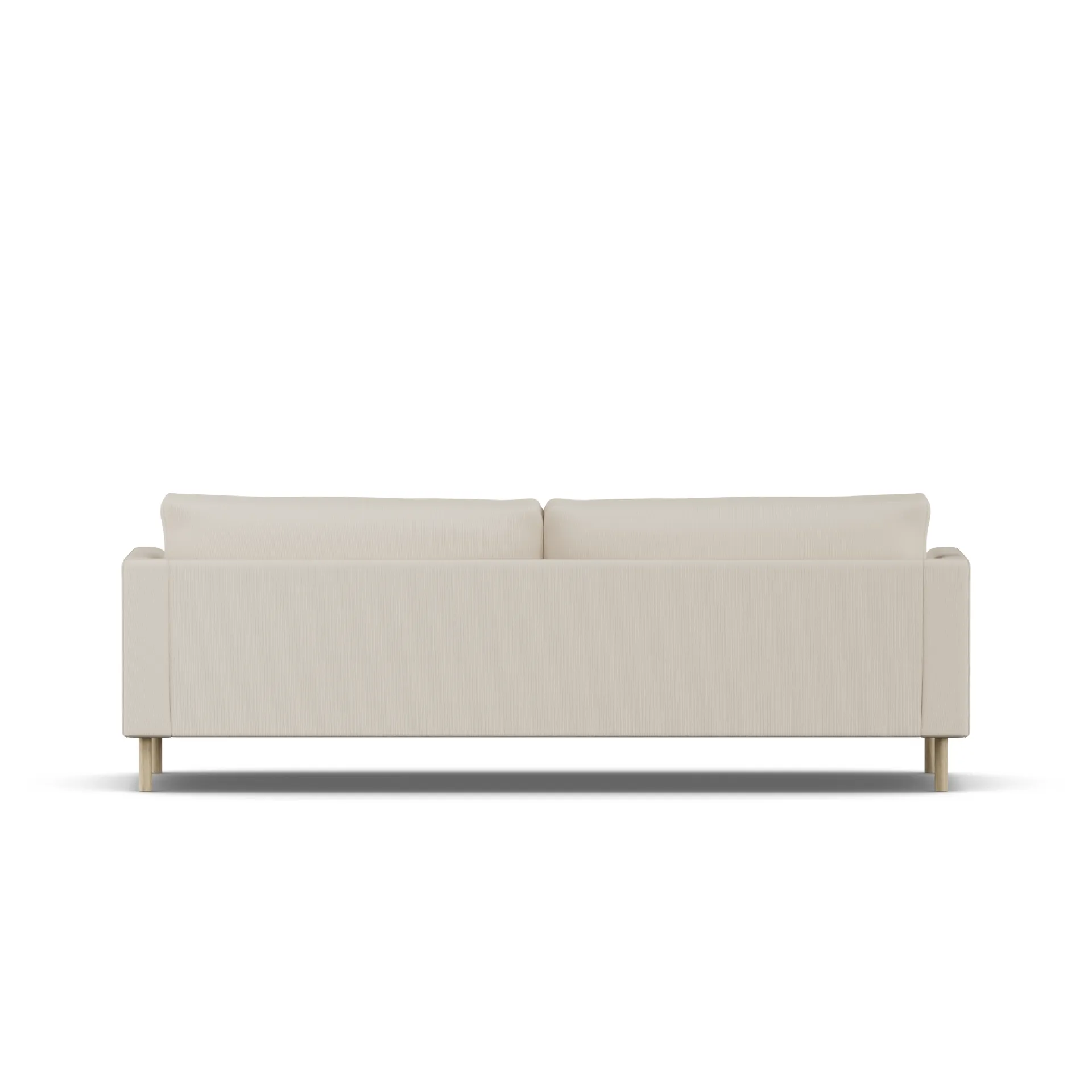 Divano Bredhult, Jump Beige 1956-rovere oliato bianco, 3 sedute 1898