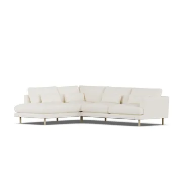 Divano Bredhult - Jump Off White 1954-rovere oliato bianco, 3 sedute A2 - 1898
