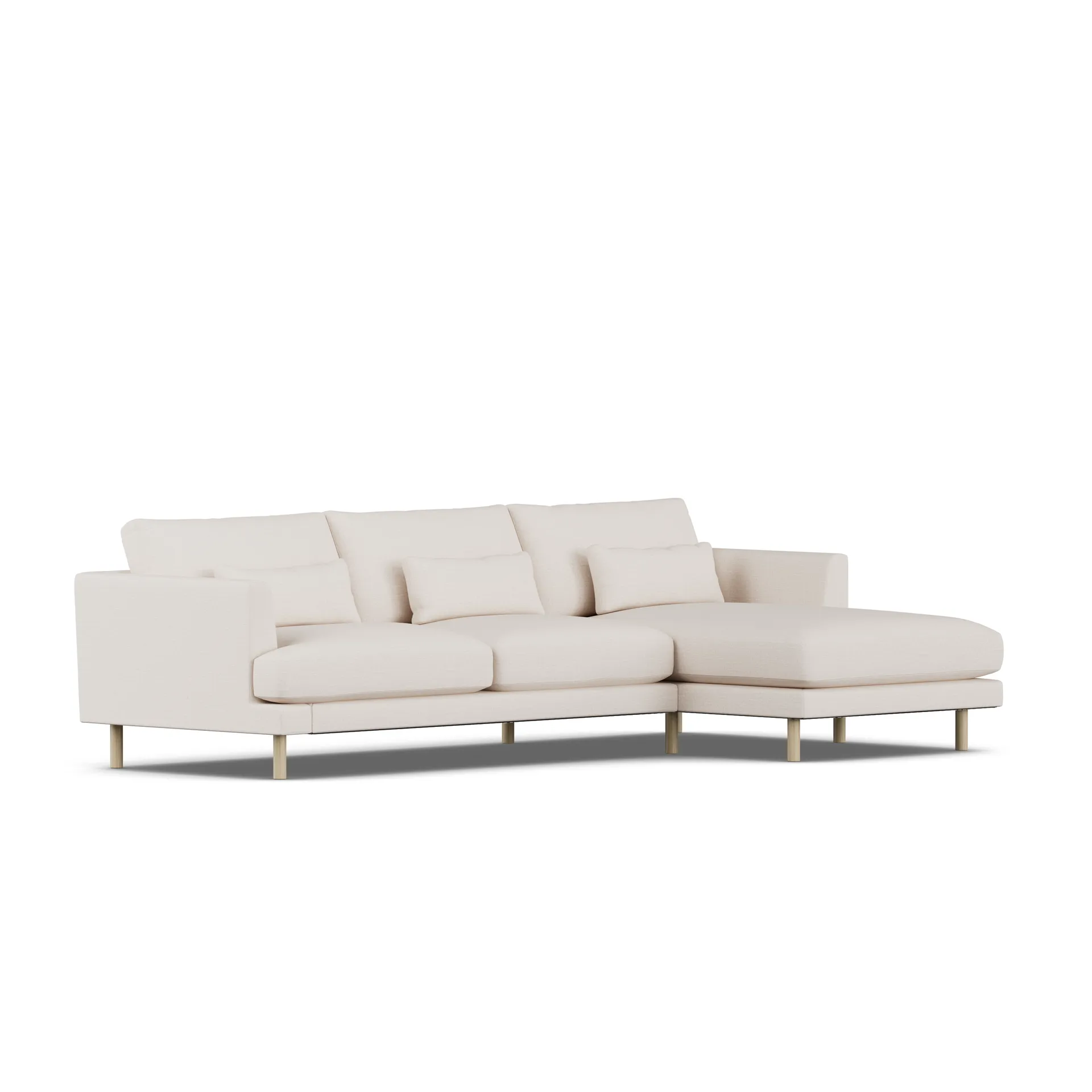 Divano Bredhult, Same Off White 6671-rovere oliato bianco, 2,5 sedute C1 1898