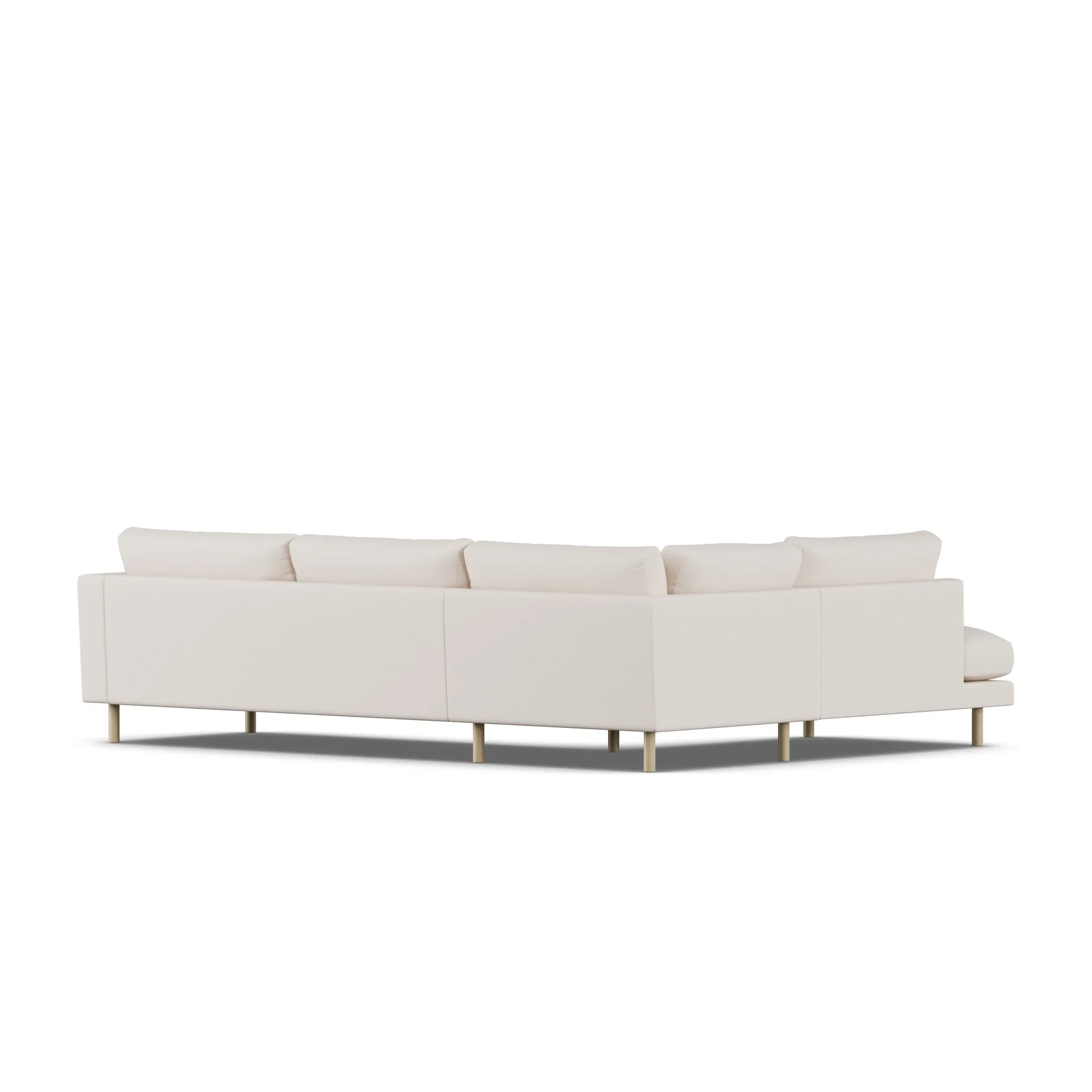 Divano Bredhult, Same Off White 6671-rovere oliato bianco, 3 sedute A2 1898