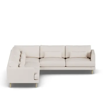 Divano Bredhult - Same Off White 6671-rovere oliato bianco, divano angolare F - 1898