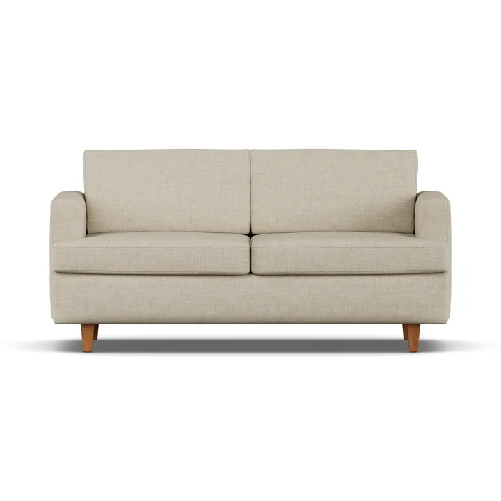 Divano letto Binga a 2,5 posti - Bern Beige 0341-frassino tinto rovere - 1898