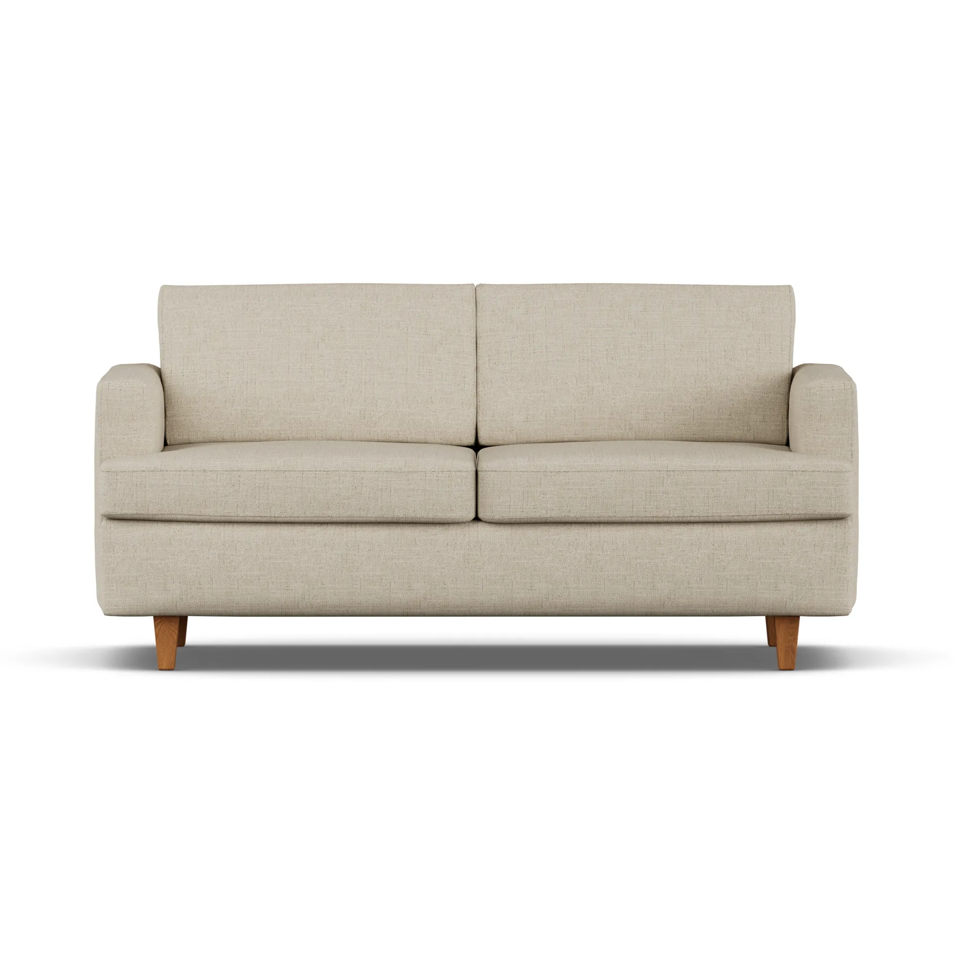 Divano letto Binga a 2,5 posti, Bern Beige 0341-rovere 1898
