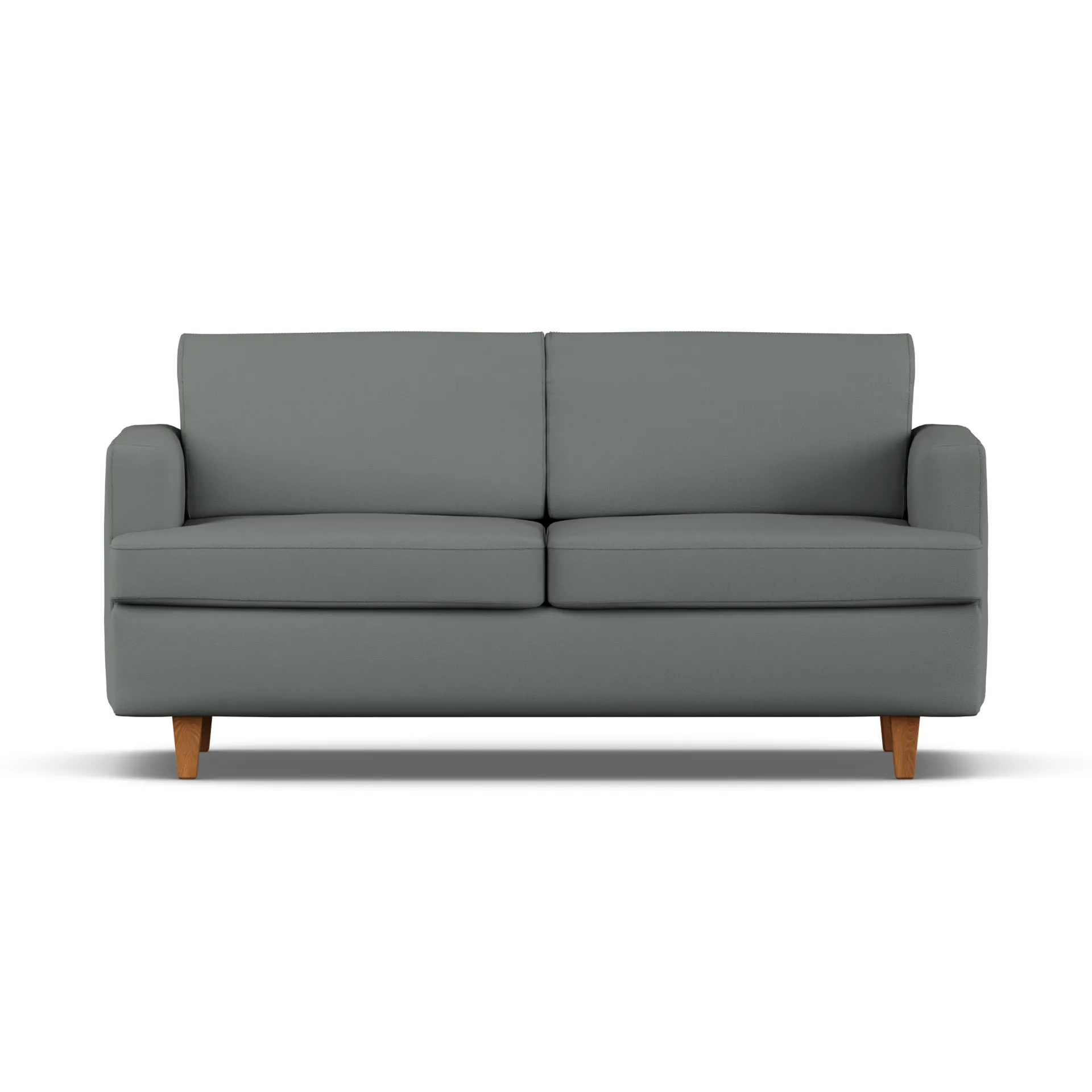 Divano letto Binga a 2,5 posti, Caleido Grey 1240-rovere 1898
